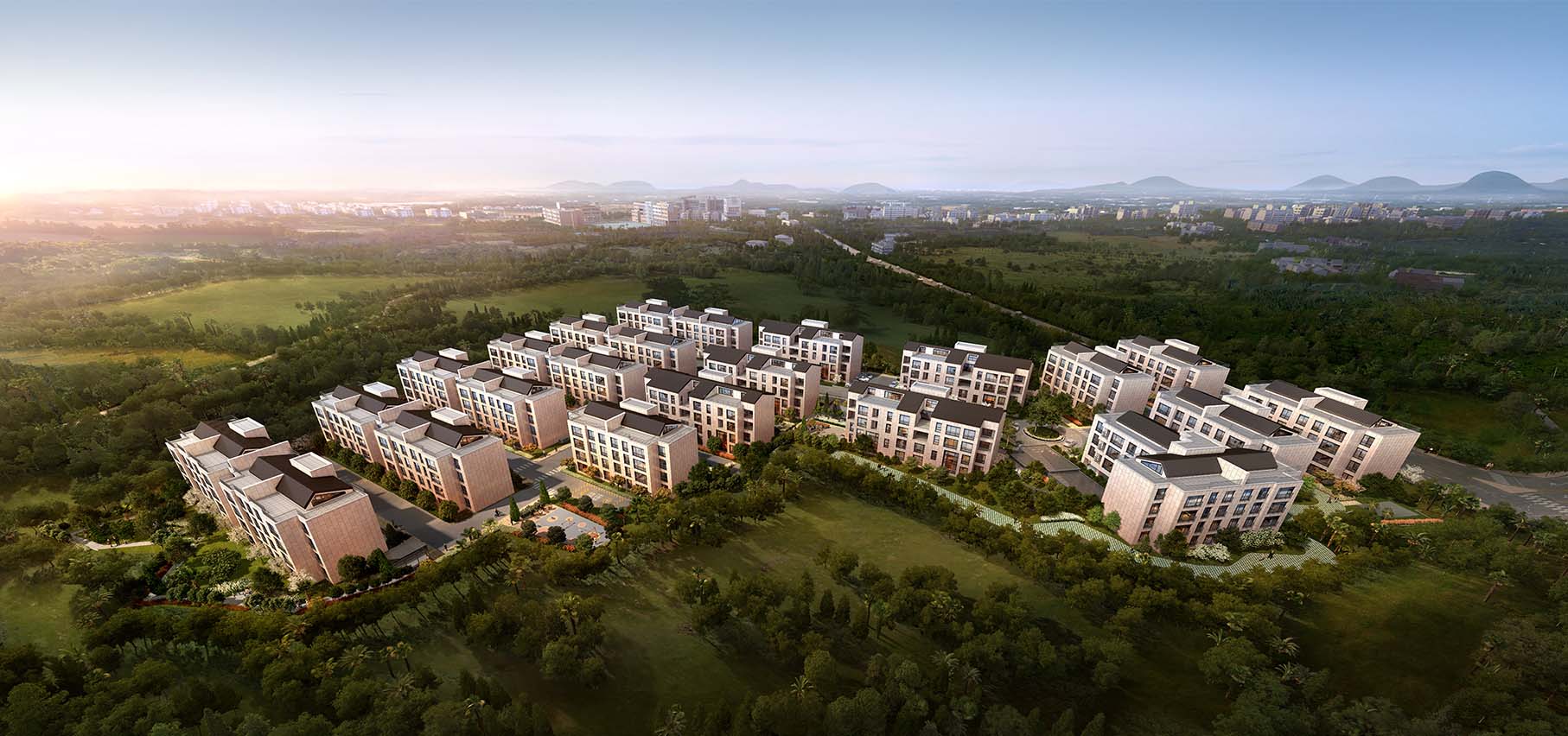 제주 아주 더 하이클래스 부감도 석경